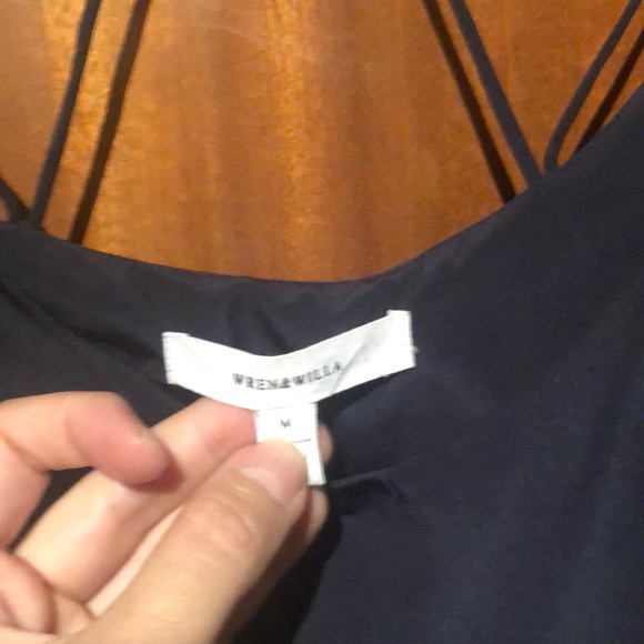 Navy blue mini dress - Picture 5 of 5